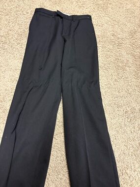 Uniqlo Black Dress Pants - Classic Straight Fit